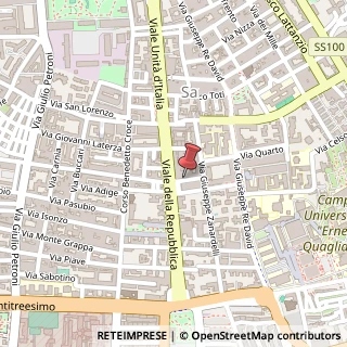 Mappa Via Pasquale Fiore, 26, 70125 Bari, Bari (Puglia)