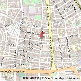 Mappa Corso Benedetto Croce, 133, 70125 Bari, Bari (Puglia)