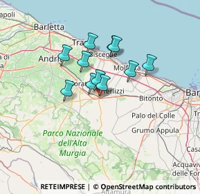 Mappa Via Pietro Nenni, 70037 Ruvo di Puglia BA, Italia (10.30636)