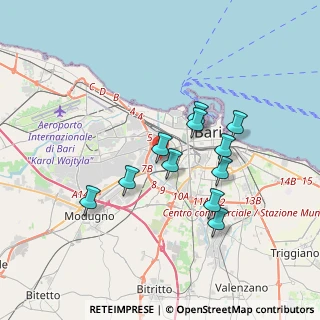 Mappa Via Bruno Buozzi, 70100 Bari BA, Italia (3.24909)
