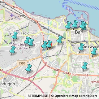 Mappa Via Bruno Buozzi, 70100 Bari BA, Italia (2.57467)