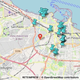 Mappa Via Bruno Buozzi, 70100 Bari BA, Italia (2.4165)