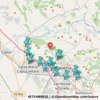 Mappa Via del Ristoro, 81100 Caserta CE, Italia (4.47714)