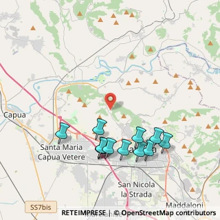 Mappa Via del Ristoro, 81100 Caserta CE, Italia (4.4975)
