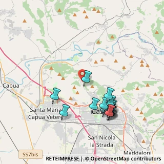 Mappa Via del Ristoro, 81100 Caserta CE, Italia (4.35824)