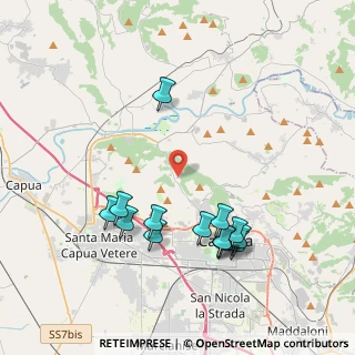 Mappa Via del Ristoro, 81100 Caserta CE, Italia (4.36714)