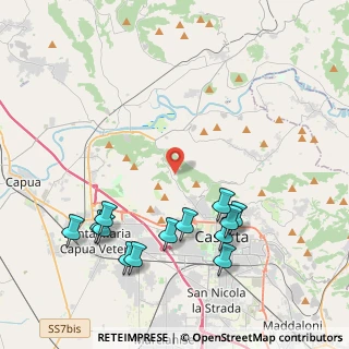 Mappa Via del Ristoro, 81100 Caserta CE, Italia (5.04308)