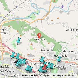Mappa Via del Ristoro, 81100 Caserta CE, Italia (3.9165)