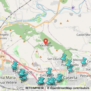 Mappa Via del Ristoro, 81100 Caserta CE, Italia (3.993)
