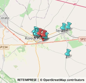 Mappa Via Luigi Galvani, 70037 Ruvo di Puglia BA, Italia (2.09083)