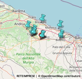 Mappa Via Beniamino Gigli, 70037 Ruvo di Puglia BA, Italia (8.81786)