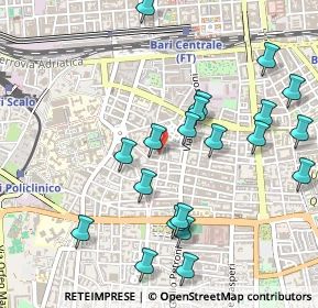 Mappa Via Leonardo Mastrandrea, 70124 Bari BA, Italia (0.5895)