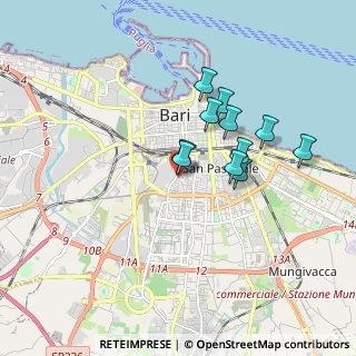 Mappa Via Giuseppe Zuccaro, 70124 Bari BA, Italia (1.49455)