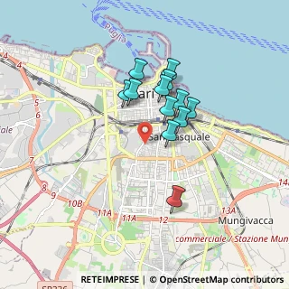 Mappa Via Giuseppe Zuccaro, 70124 Bari BA, Italia (1.435)