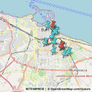 Mappa Via Giuseppe Zuccaro, 70124 Bari BA, Italia (1.35429)
