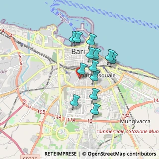 Mappa Via Giuseppe Zuccaro, 70124 Bari BA, Italia (1.46846)