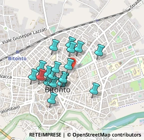 Mappa Piazza Partigiani d'Italia, 70032 Bitonto BA, Italia (0.3835)