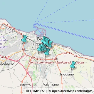 Mappa Via Re Giuseppe David, 70125 Bari BA, Italia (2.03818)