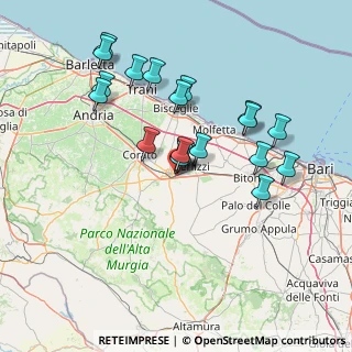 Mappa Via Tito, 70037 Ruvo di Puglia BA, Italia (14.453)