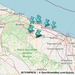 Mappa Via Tito, 70037 Ruvo di Puglia BA, Italia (9.67083)