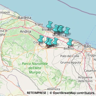 Mappa Via Tito, 70037 Ruvo di Puglia BA, Italia (8.89833)