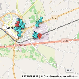 Mappa Via Tito, 70037 Ruvo di Puglia BA, Italia (1.162)
