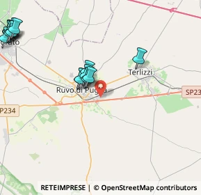 Mappa Via Tito, 70037 Ruvo di Puglia BA, Italia (5.71667)