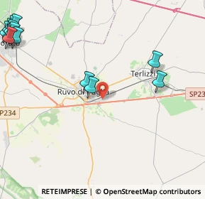 Mappa Via Tito, 70037 Ruvo di Puglia BA, Italia (7.07154)