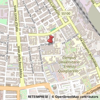 Mappa Via Quarto, 32, 70125 Bari, Bari (Puglia)