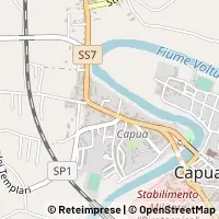 Karte Capua