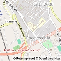 Mapa Benevento