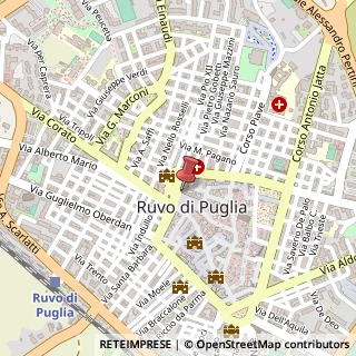 Mappa Piazza Giacomo Matteotti, 14, 70037 Ruvo di Puglia, Bari (Puglia)