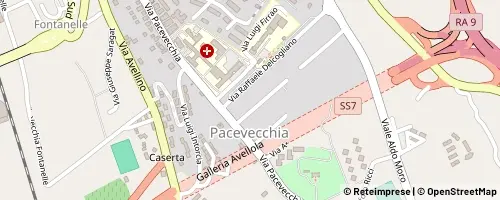 Mappa Benevento