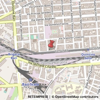 Mappa Corso Italia, 163, 70123 Bari, Bari (Puglia)
