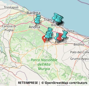 Mappa Strada Esterna Parete di Tullio, 70033 Corato BA, Italia (11.792)