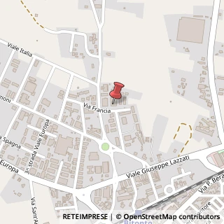 Mappa Via Francia, 23, 70032 Bitonto, Bari (Puglia)
