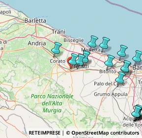 Mappa Via Acquaviva, 70037 Ruvo di Puglia BA, Italia (21.57222)
