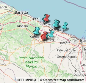 Mappa Via Acquaviva, 70037 Ruvo di Puglia BA, Italia (10.16)