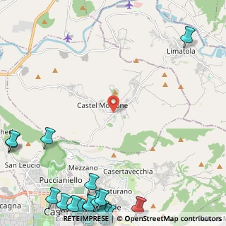 Mappa Via Taverna Nuova, 81020 Castel Morrone CE, Italia (4.432)