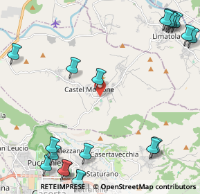 Mappa Via Taverna Nuova, 81020 Castel Morrone CE, Italia (3.4855)