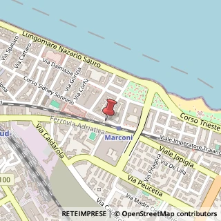 Mappa Corso Sidney Sonnino, 209, 70121 Bari, Bari (Puglia)