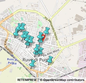 Mappa Piazza Dante Alighieri, 70037 Ruvo di Puglia BA, Italia (0.4325)