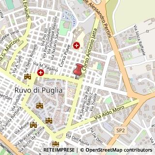 Mappa Piazza Dante Alighieri, 12, 70037 Ruvo di Puglia, Bari (Puglia)