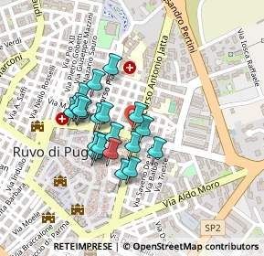 Mappa Piazza Dante Alighieri, 70037 Ruvo di Puglia BA, Italia (0.1805)