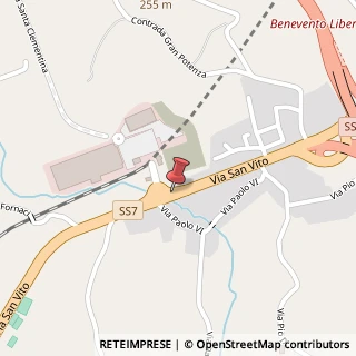 Mappa SS7, 125, 82100 Benevento, Benevento (Campania)