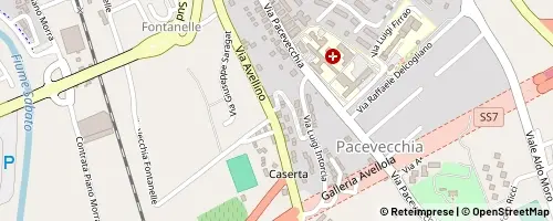 Mappa Benevento