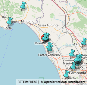 Mappa Via Alessandro Volta, 81034 Mondragone CE, Italia (20.07789)