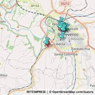 Mappa Strada Statale 7 Appia, 82100 Benevento BN, Italia (1.84818)
