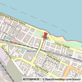 Mappa Via Giuseppe di Vagno, 19, 70126 Bari, Bari (Puglia)