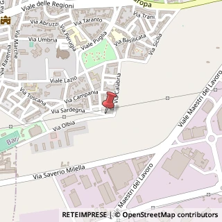 Mappa Via Sardegna, 1, 70132 Bari, Bari (Puglia)